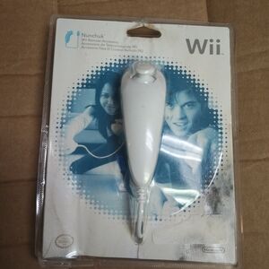 Nintendo Wii White Nunchuk Controller